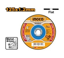 Круг отрезной по металлу INGCO 125x1.2x22