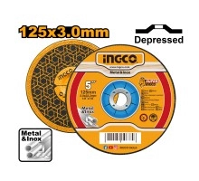 Круг отрезной по металлу INGCO 125x3.0x22