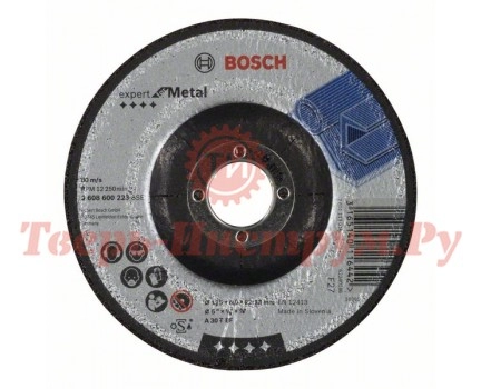 Круг шлифовальный по металлу BOSCH 125х6.0х22 Круг шлифовальный по металлу BOSCH 125х6.0х22