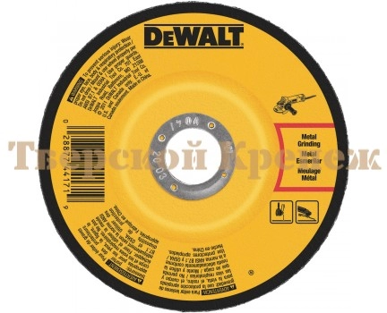 Круг шлифовальный по металлу DEWALT LongLife 125x6.0x22 Круг шлифовальный по металлу DEWALT LongLife 125x6.0x22