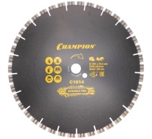 Диск алмазный CHAMPION ST 350х25.4 ASPHALT RUNER PRO