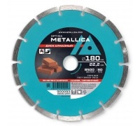 Диск алмазный сегментный METALLICA Optima 180x22 мм