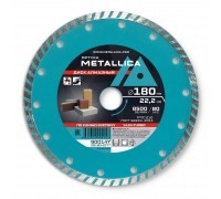 Диск алмазный турбированный METALLICA Optima 180x22 мм