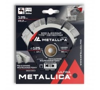 Диск алмазный турбо-сегментный METALLICA Ultra 125x22 мм