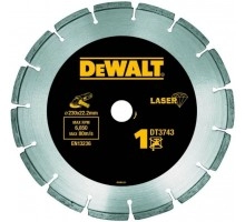 Диск алмазный сегментный DEWALT LASER 230х22 мм