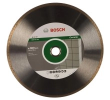Диск алмазный несегментный BOSCH Standart Ceramic 300х25.4/30 мм