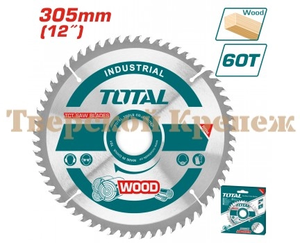 Диск пильный по дереву TOTAL 305x30x60T
