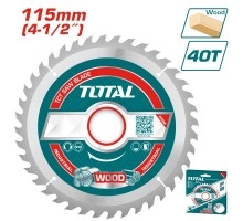 Диск пильный по дереву TOTAL 115x22x40T