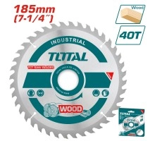 Диск пильный по дереву TOTAL 185x20x40T