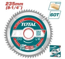Диск пильный по дереву TOTAL 235x30x60T