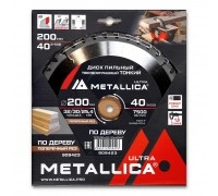 Диск пильный по дереву METALLICA Ultra Thin 200x32/30/25.4х1.8х40z