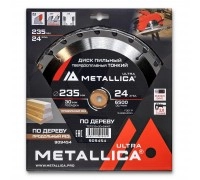 Диск пильный по дереву METALLICA Ultra Thin 235x30х2.0х24z