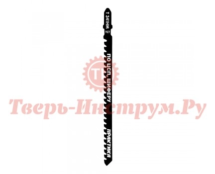 Пилки для лобзика по ЦСП и шиферу ПРАКТИКА T341HM 1 шт Пилки для лобзика по ЦСП и шиферу ПРАКТИКА T341HM 1 шт