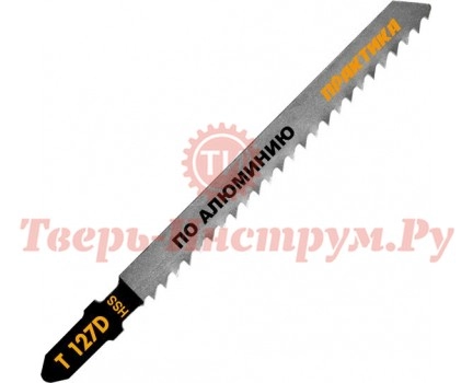 Пилки для лобзика по алюминию ПРАКТИКА T127D 2 шт Пилки для лобзика по алюминию ПРАКТИКА T127D 2 шт