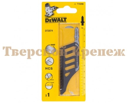 Пилки для лобзка по дереву DEWALT T142NB 1 шт Пилки для лобзка по дереву DEWALT T142NB 1 шт