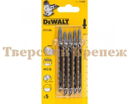Пилки для лобзка по дереву DEWALT T144D 5 шт Пилки для лобзка по дереву DEWALT T144D 5 шт