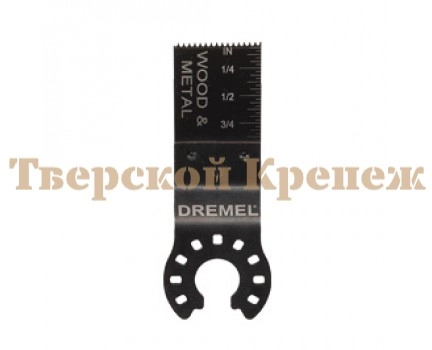 Насадка для МФИ DREMEL для резки дерева и металла 19 мм Насадка для МФИ DREMEL для резки дерева и металла 19 мм
