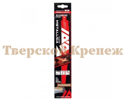 Полотно для сабельной пилы METALLICA S1156XHM 228 мм, TCT, 1 шт Полотно для сабельной пилы METALLICA S1156XHM 228 мм, TCT, 1 шт