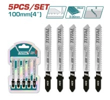 Пилки для лобзика TOTAL T101B 5 шт