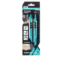 Пилки для лобзика METALLICA T111C, 100 мм, HCS, 2 шт