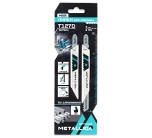 Пилки для лобзика METALLICA T127D, 100 мм, HSS, 2 шт