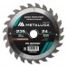 Диск пильный по дереву METALLICA Optima 235x30х2.6х24z