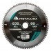 Диск пильный по алюминию METALLICA Optima 235x30х2.6х80z