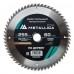 Диск пильный по дереву METALLICA Optima 255x30/25.4х3.0х60z