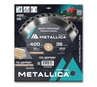 Диск пильный по дереву METALLICA Optima 400x50х3.5х36z