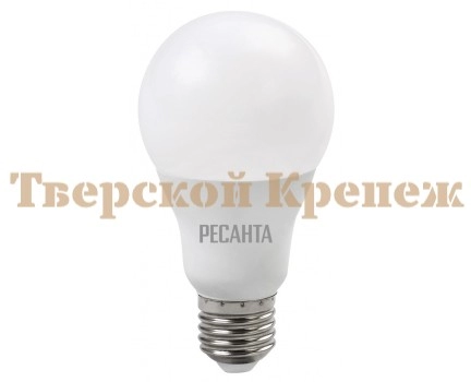 Лампа светодиодная РЕСАНТА LL-R-A65-15W-230-3K-E27 Лампа светодиодная РЕСАНТА LL-R-A65-15W-230-3K-E27