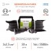 Удлинитель силовой ЭРА UFx-1e-3x2,5-30 м-IP44(KG) с заземлением