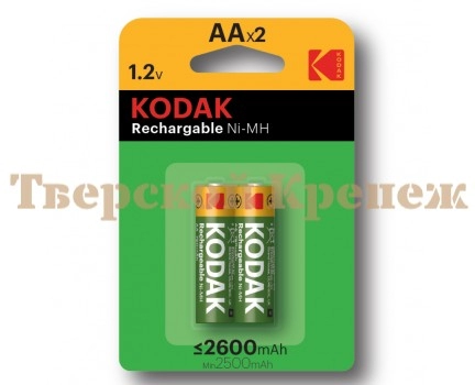 Аккумуляторная батарейка Kodak HR6-2BL 2600mAh Аккумуляторная батарейка Kodak HR6-2BL 2600mAh