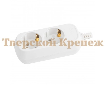 Колодка ЭРА KX-2e на 2 розетки с зазeмлением Колодка ЭРА KX-2e на 2 розетки с зазeмлением
