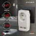 Разветвитель ЭРА SP-1e-USB-W 16А на 1 розетку + 2 USB