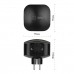 Разветвитель ЭРА SP-3e-USB-BLACK на 3 розетки + 2 USB